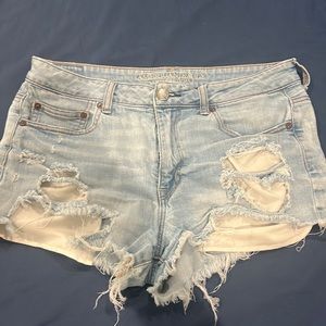 American Eagle High-Rise Festival Jean Shorts Size 12